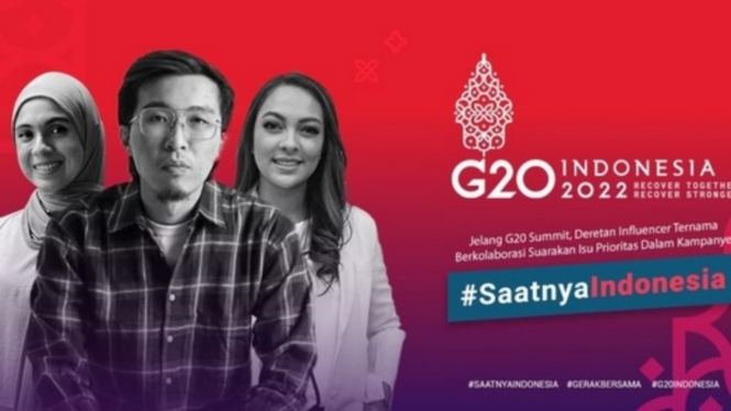 G20 libatkan banyak publik figur. 