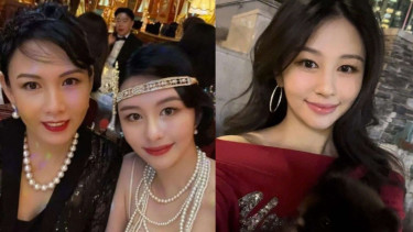 Chingmy Yau dengan Anaknya