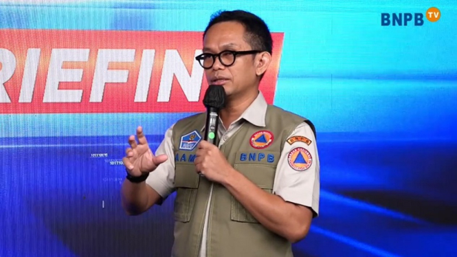 Kepala Pusat Data, Informasi, dan Komunikasi Kebencanaan BNPB Abdul Muhari
