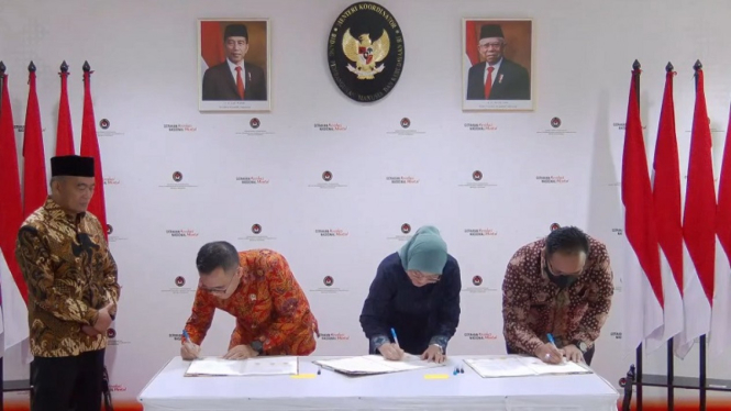 Tiga menteri teken SKB penetapan libur dan cuti bersama 2023