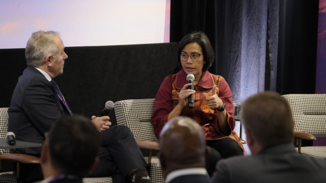 Menteri Keuangan Sri Mulyani.