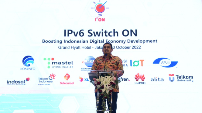 Direktur Jenderal Sumber Daya Perangkat Pos dan Informatika Kominfo, Ismail.