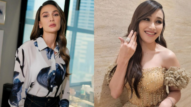 Luna Maya dan Ayu Ting Ting.