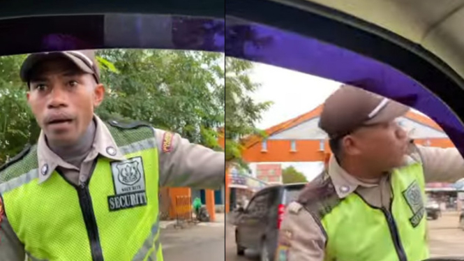 Viral Petugas Sekuriti Sekolah Kristen Tabqha Adu Mulut dengan Pengendara Mobil