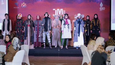 Jakarta Muslim Fashion Week (JMFE) 2023.