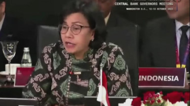 Menteri Keuangan Sri Mulyani Indrawati membuka 4th FMCBG G20 di Washington DC, AS.