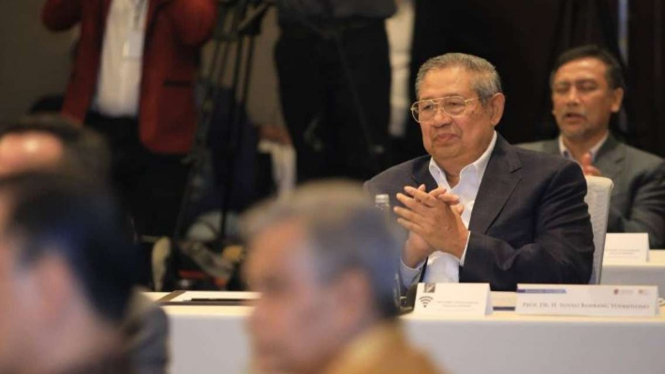 Presiden keenam Indonesia Susilo Bambang Yudhoyono (SBY) 