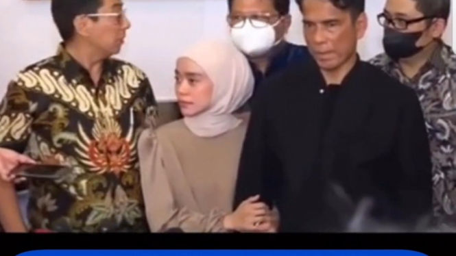 Lesti Kejora dan ayahnya