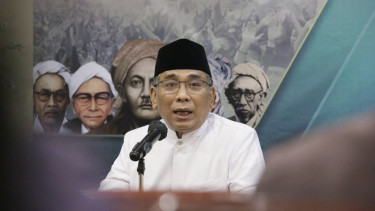 Ketua Umum PBNU KH. Yahya Cholil Staquf (Gus Yahya)