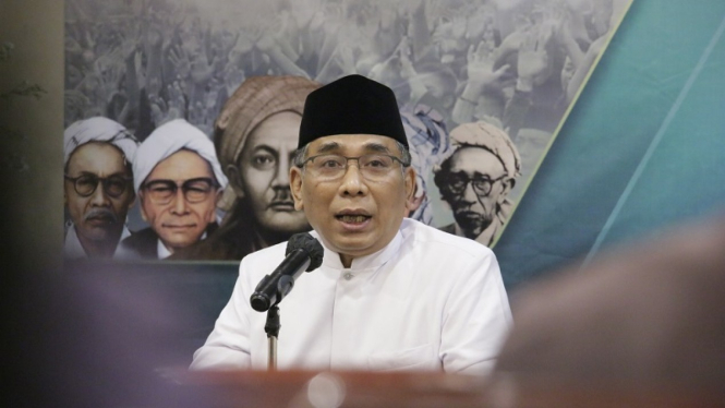 Ketua Umum PBNU KH. Yahya Cholil Staquf (Gus Yahya)