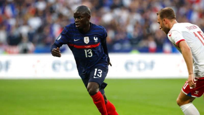 Gelandang Timnas Prancis, N'Golo Kante.
