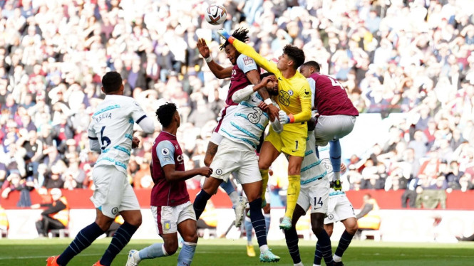 Hasil Pertandingan Aston Villa vs Chelsea 0-2