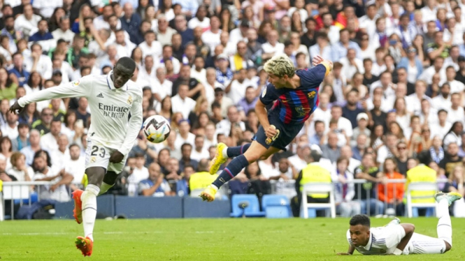 Real Madrid vs Barcelona di LaLiga