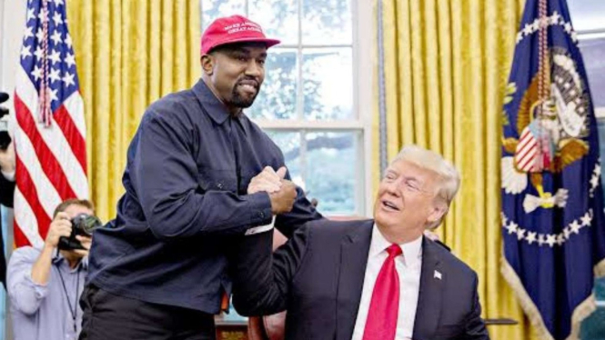 Donald Trump dan Kanye West