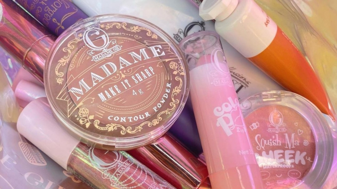 Produk kosmetik Madame Gie.