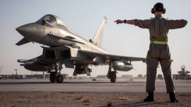 VIVA Militer: Jet tempur Eurofighter Typhoon Angkatan Udara Kerajaan Inggris