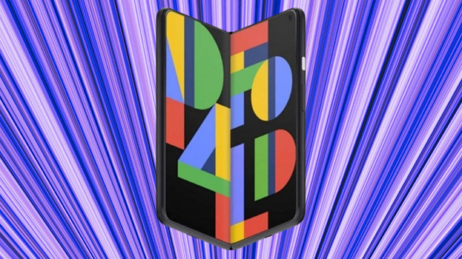 Bocoran ponsel lipat Google, Google Pixel Fold.