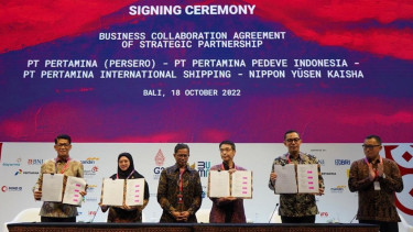 PIS tandatangani perjanjian kolaborasi bisnis (Basic Agreement) dengan perusahaan perkapalan Jepang, Nippon Yusen Kaisha (NYK).