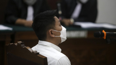 Kompol Chuck Putranto dalam sidang obstruction of Justice pembunuhan Brigadir J.