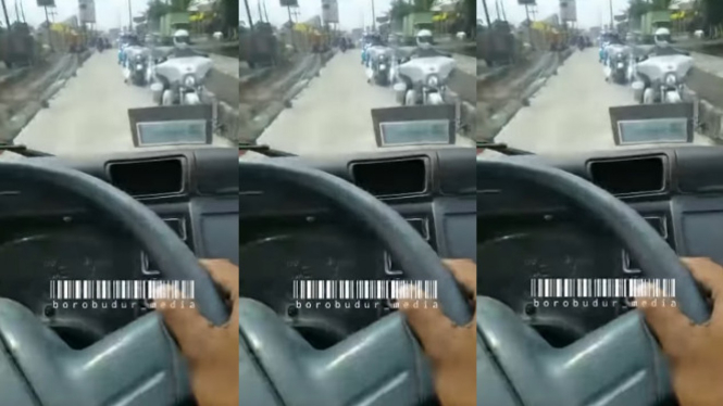Viral Rombongan Moge Masuk Jalur Berlawanan Arah, Sopir Truk Kesal 