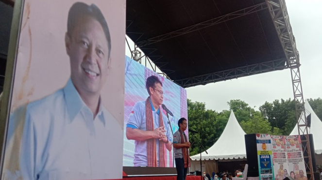 Menkes, Budi Gunadi Sadikin di Hari Kesehatan Nasional, di Kota Serang Banten