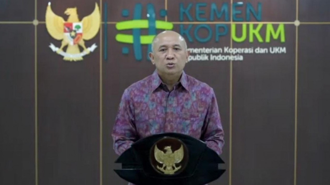 Menkop UKM Teten Masduki.