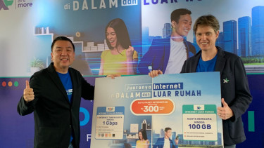Sinergi Link Net dan XL Axiata hadirkan kebutuhan internet pengguna.