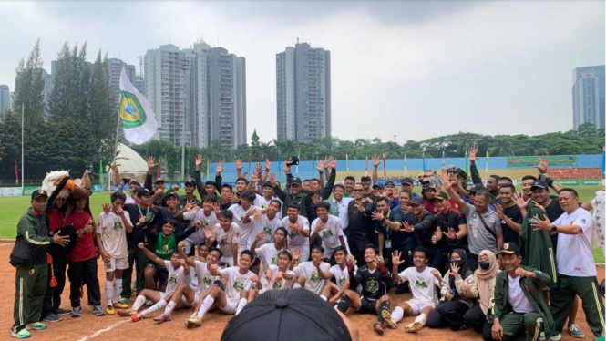 Wakil Jatim III, Darul Huda FC Ponorogo, lolos ke final Liga Santri Piala Kasad
