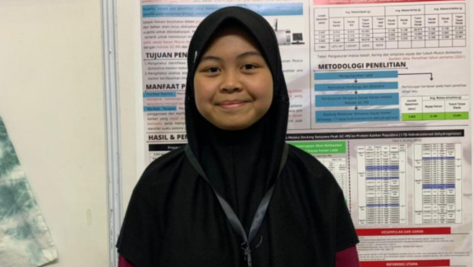 Nabilah Husniyyah seorang siswi MAN Tasikmalaya raih juara 2 Myres 2022.