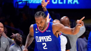 Pemain LA Clippers, Kawhi Leonard.
