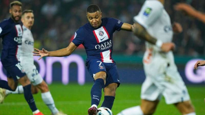 Bomber PSG, Kylian Mbappe.