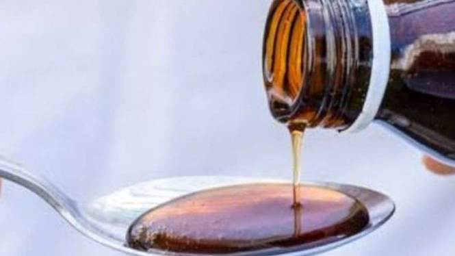 Ilustrasi - Obat sirup, obat antibiotik