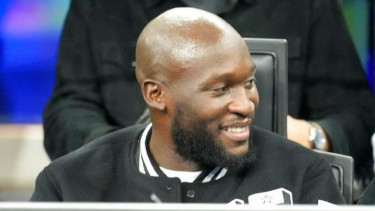 Striker Inter Milan, Romelu Lukaku.