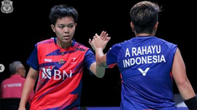 Ganda putri Indonesia, Apriyani Rahayu/Siti Fadia Silva Ramadhanti.