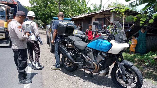 Rombongan Moge Chef Juna kecelakaan