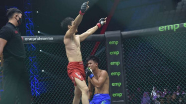 Albert vs Amirullah Ramadhan di Fight Night 63 One Pride MMA