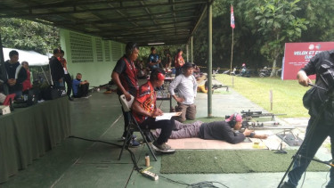 Tembak jarak jauh kelas 500 meter.dipertandingkan di Kejurnas menembak Velox Et Exactus Cup 2022