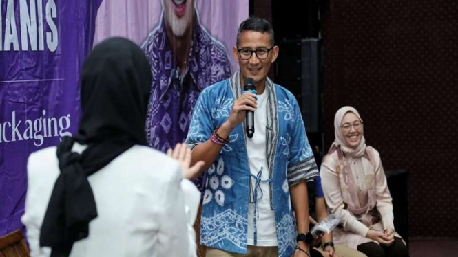 Menparekraf Sandiaga Uno