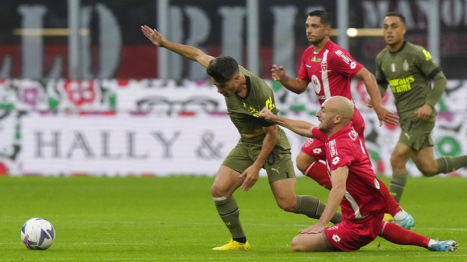 AC Milan vs Monza di Serie A