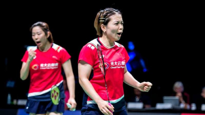 Ganda putri China, Chen Qing Chen/Jia Yi Fan.