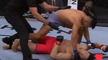 Jeka Saragih Menang KO di Road to UFC: Pelatih Saya Sarankan Bunuh Murid Zombi