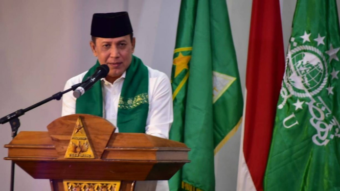 Kepala BNPT Boy Rafli Amar di Ponpes Tebuireng, Jatim.