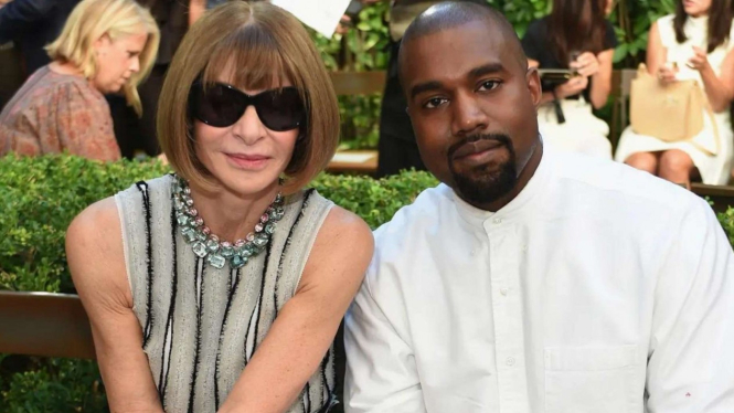 Kanye West dan Anna Wintour