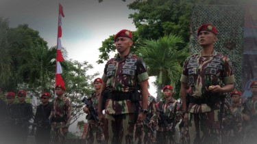 VIVA Militer: Sertijab Komadan Batalyon 13 Grup 1 Kopassus.