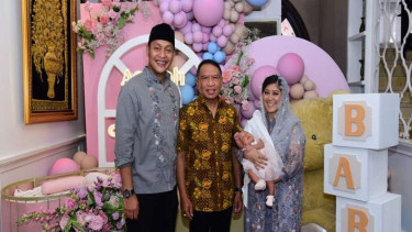 Ketua Komisi I DPR RI, Meutya Hafid dan suami dikaruniai anak pertama