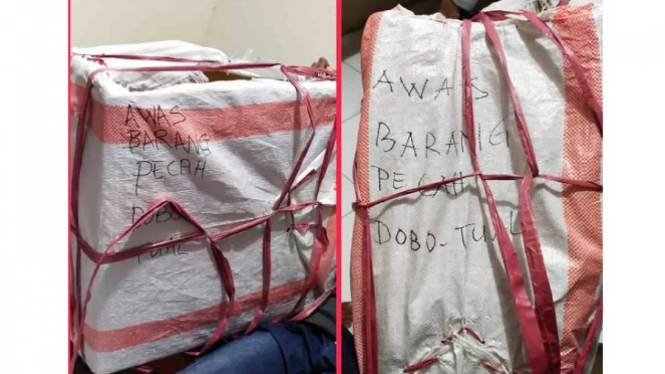 Kardus berisikan anak
