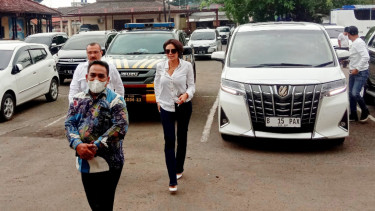 Nikita Mirzani datangi Polresta Serang Kota 