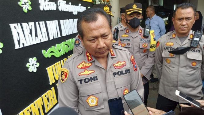Kapolda Jawa Timur, Irjen Pol Toni Harmanto. 