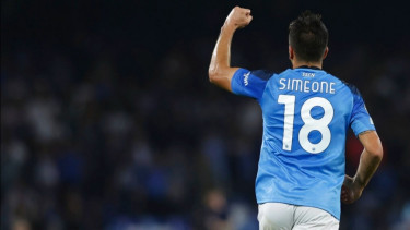 Striker Napoli, Giovanni Simeone. 