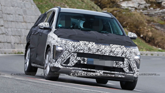 Hyundai Kona Generasi Kedua tertangkap sedang di uji coba